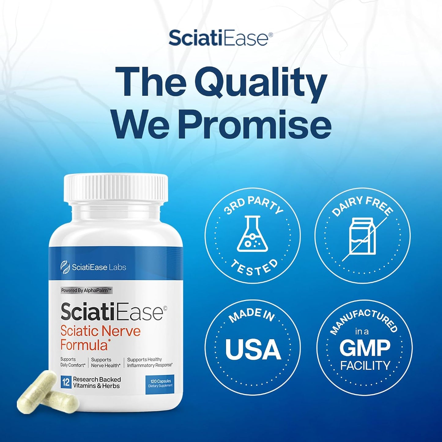 SciatiEase Sciatic Nerve Support Formula